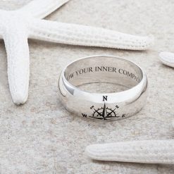 Compass Designed Ring