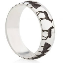 Deer Forest Silhouette Ring 2