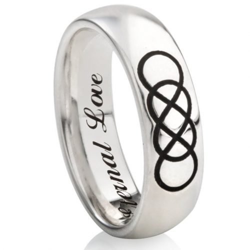 Double Infinity Designed Ring 2