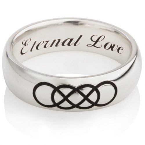 Double Infinity Designed Ring 4