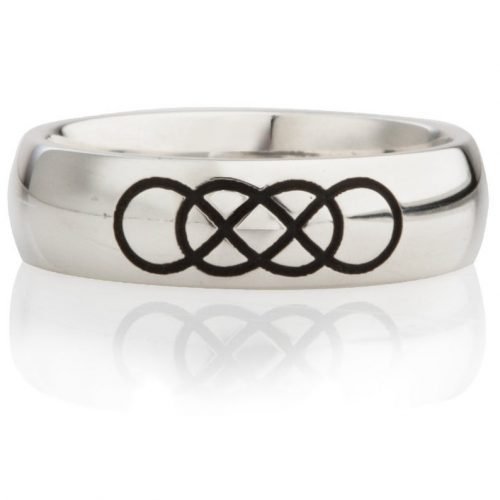 Double Infinity Designed Ring 5