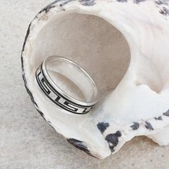 Greek Key Designed Ring