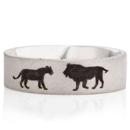 Lion and Lioness Ring 5