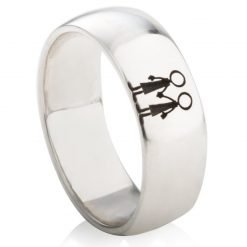 Sterling Silver Commitment Ring 2