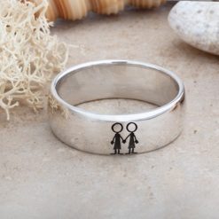 Sterling Silver Commitment Ring