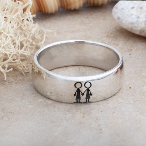 Sterling Silver Commitment Ring